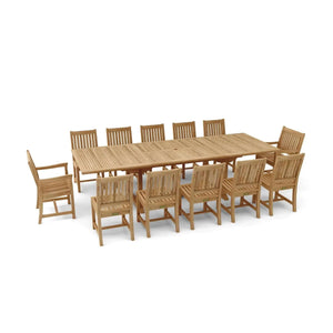 Anderson Teak Valencia Rialto 13-Pieces Dining Set