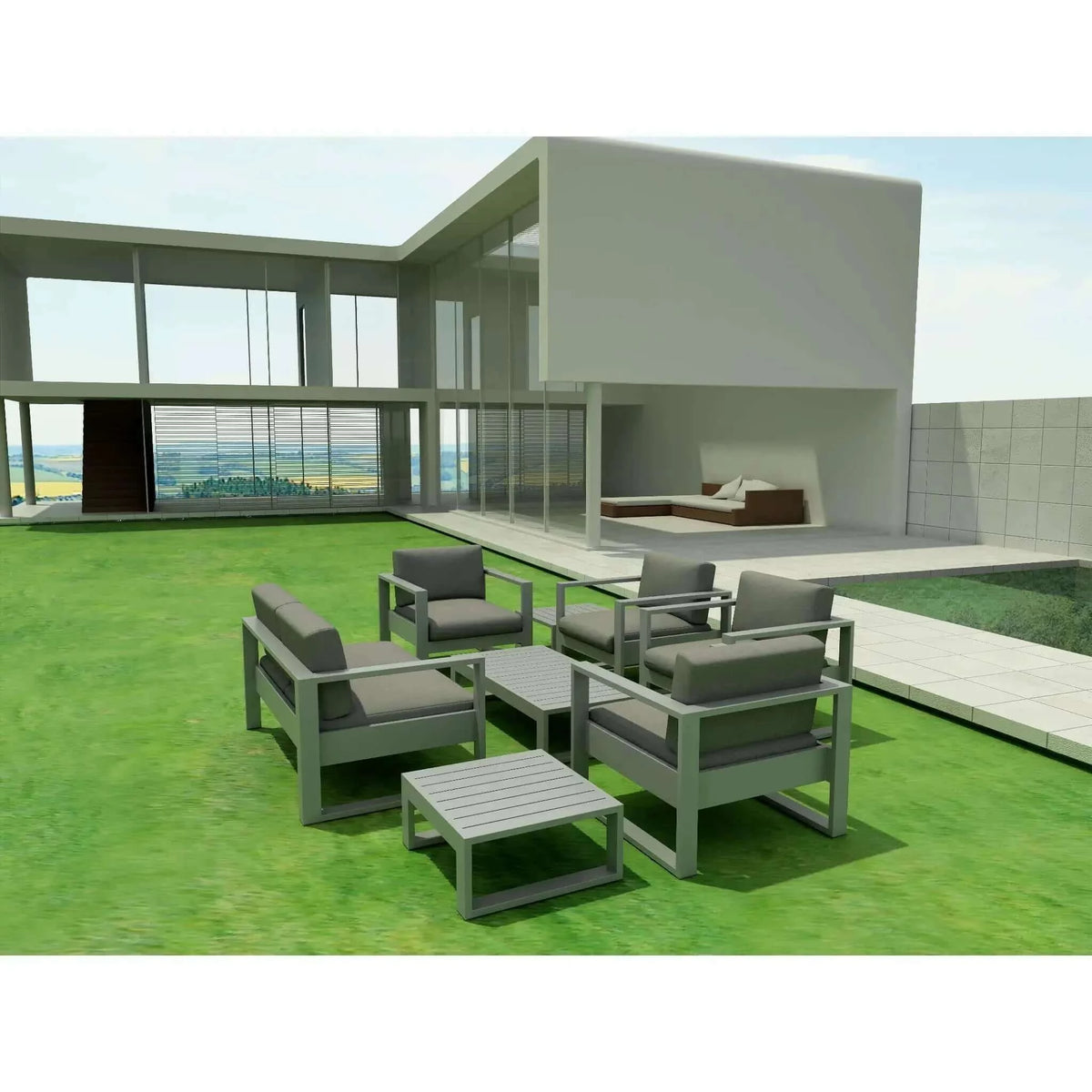 Anderson Teak Lucca 7-Pieces Set