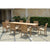 Anderson Teak Bahama Stackable Sahara 9-Pieces Rectangular Dining Set A