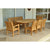 Anderson Teak Bahama Sahara 9-Pieces 78" Oval Dining Set