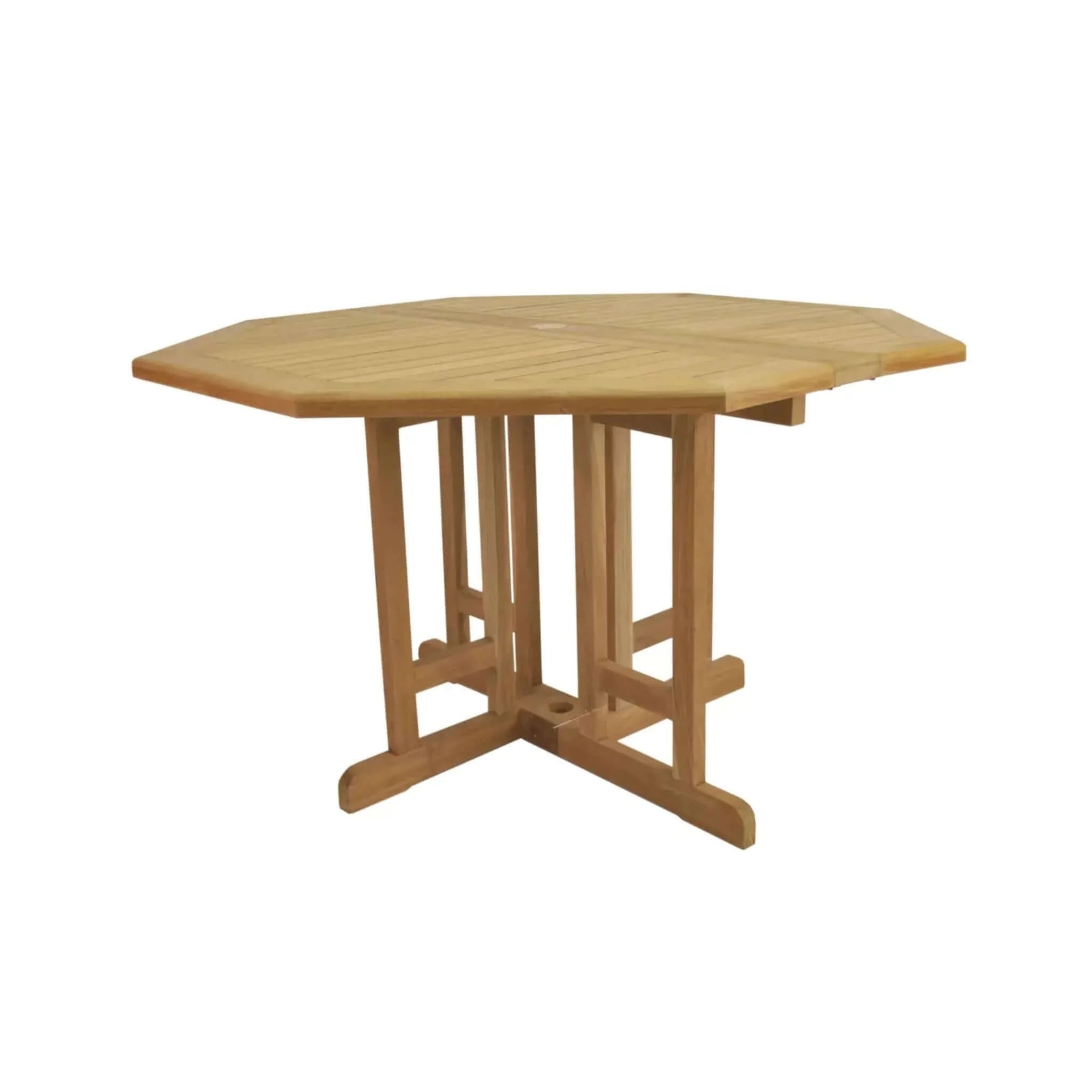 Anderson Teak Butterfly 47" Octagonal Folding Table