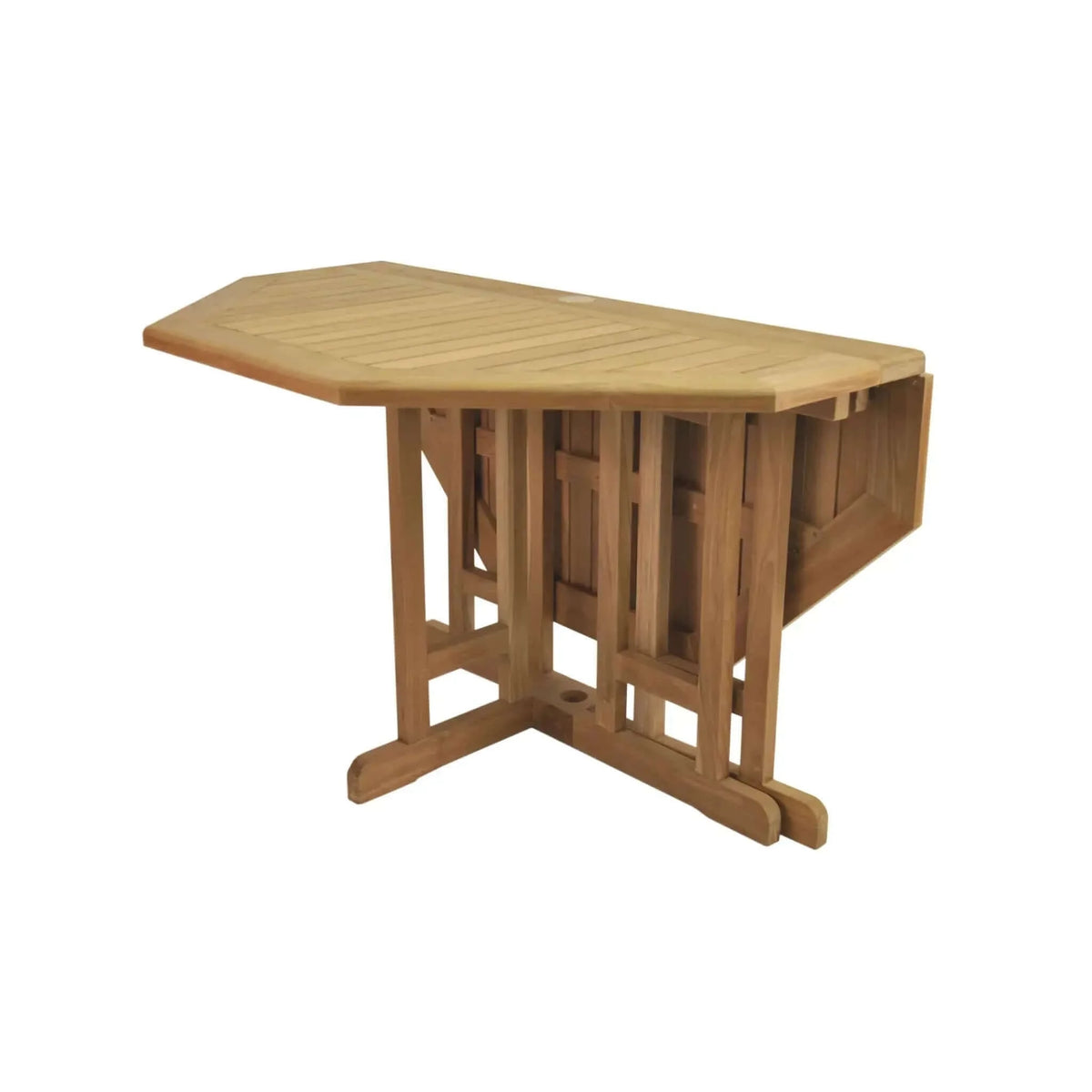 Anderson Teak Butterfly 47" Octagonal Folding Table