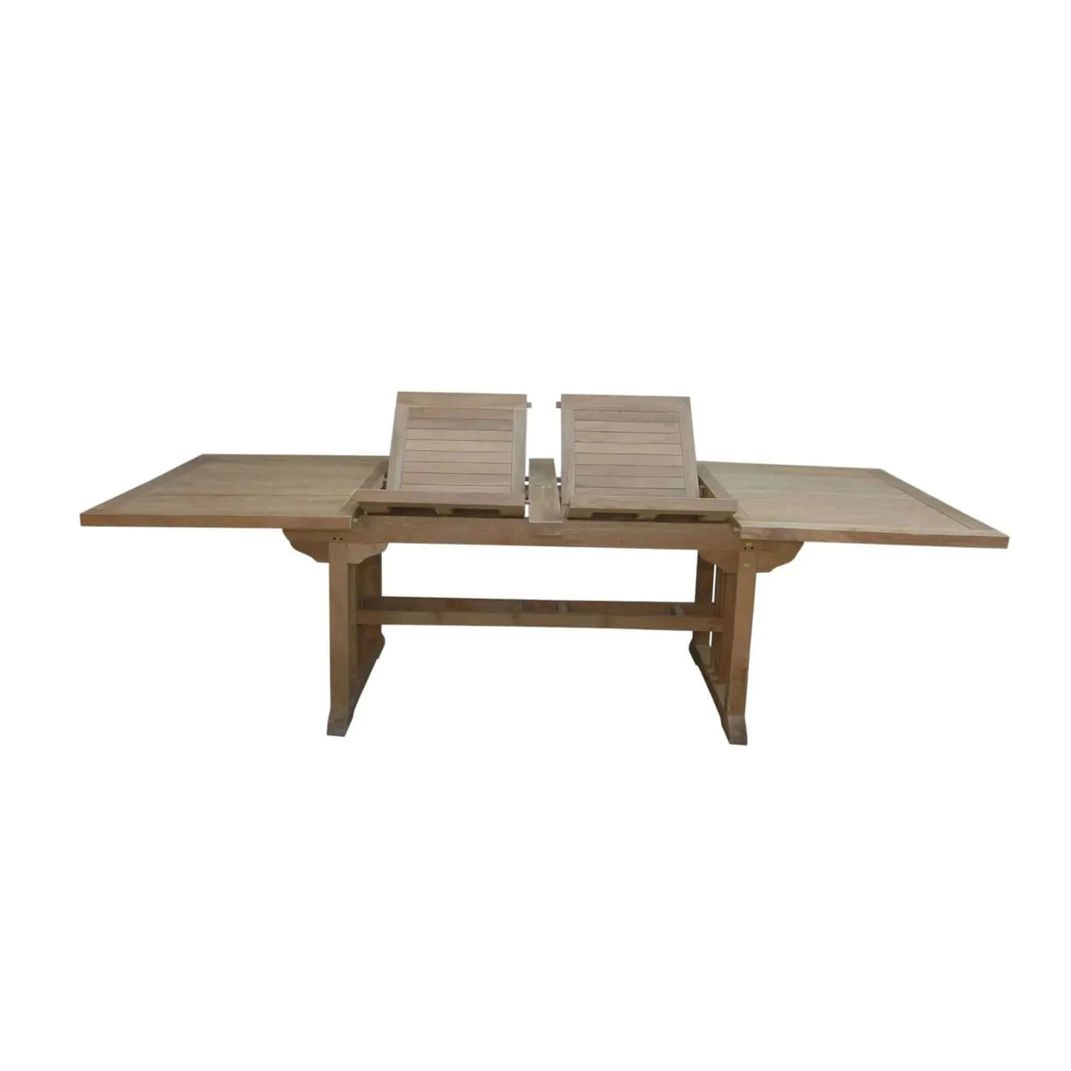 Anderson Teak Sahara 106" Rectangular Double Ext. Table