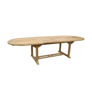 Anderson Teak Bahama 117" Oval Extension Table W/ Double Extensions