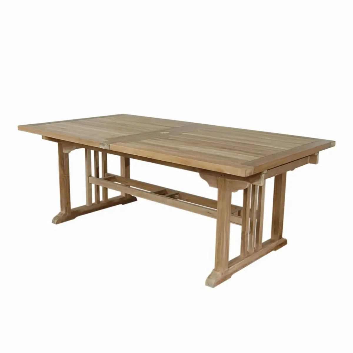 Anderson Teak Sahara 126" Rectangular Double Ext. Table