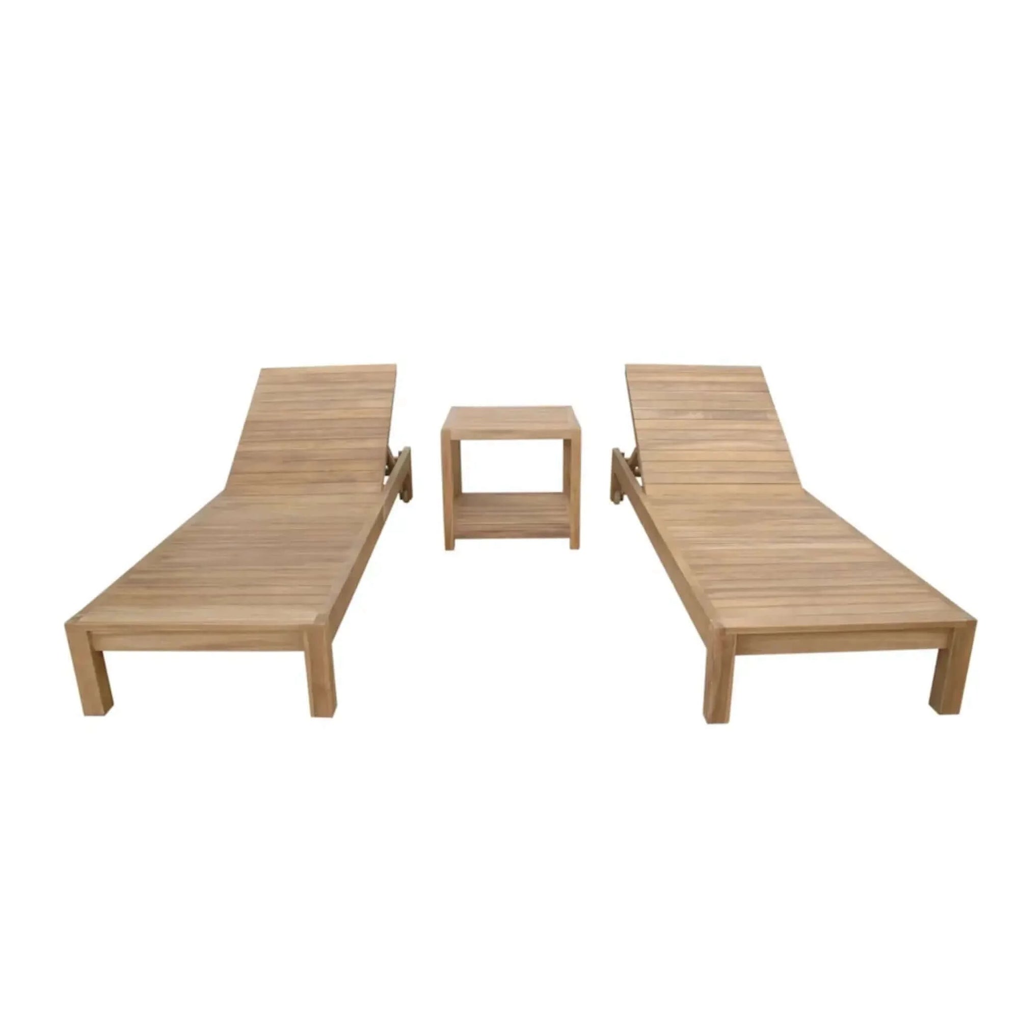 Anderson Teak South Bay Glenmore 3-Pieces Lounger Set