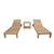 Anderson Teak South Bay Glenmore 3-Pieces Lounger Set