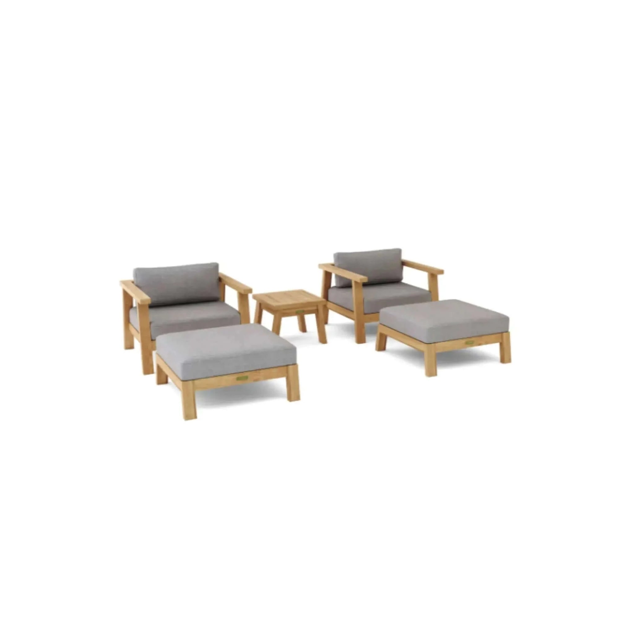 Anderson Teak 5-pc Palermo Deep Seating Set 323