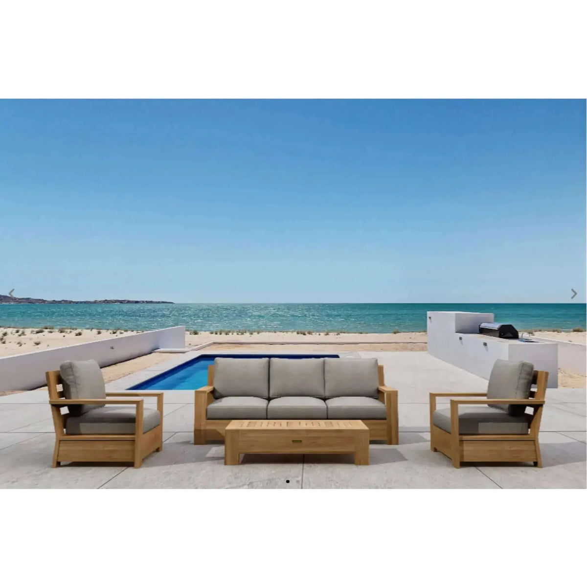 Anderson Teak 4-pc Madera Deep Seating Set 521