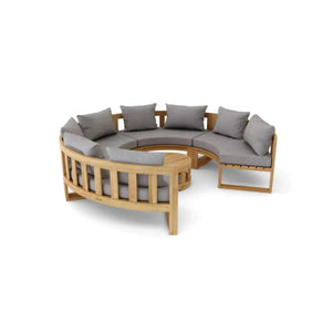 Anderson Teak Circular Modular Deep Seating Set 810