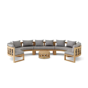 Anderson Teak Circular Modular Deep Seating Set 812