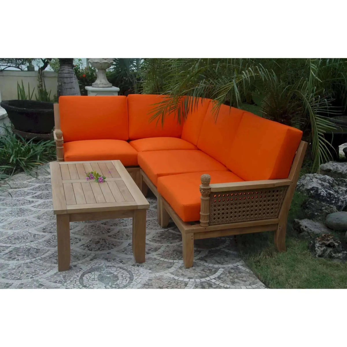 Anderson Teak Luxe 5-Pieces Modular Set B