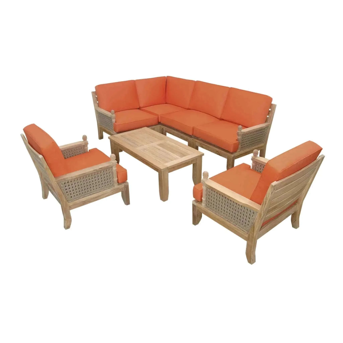 Anderson Teak Luxe 7-Pieces Modular Set