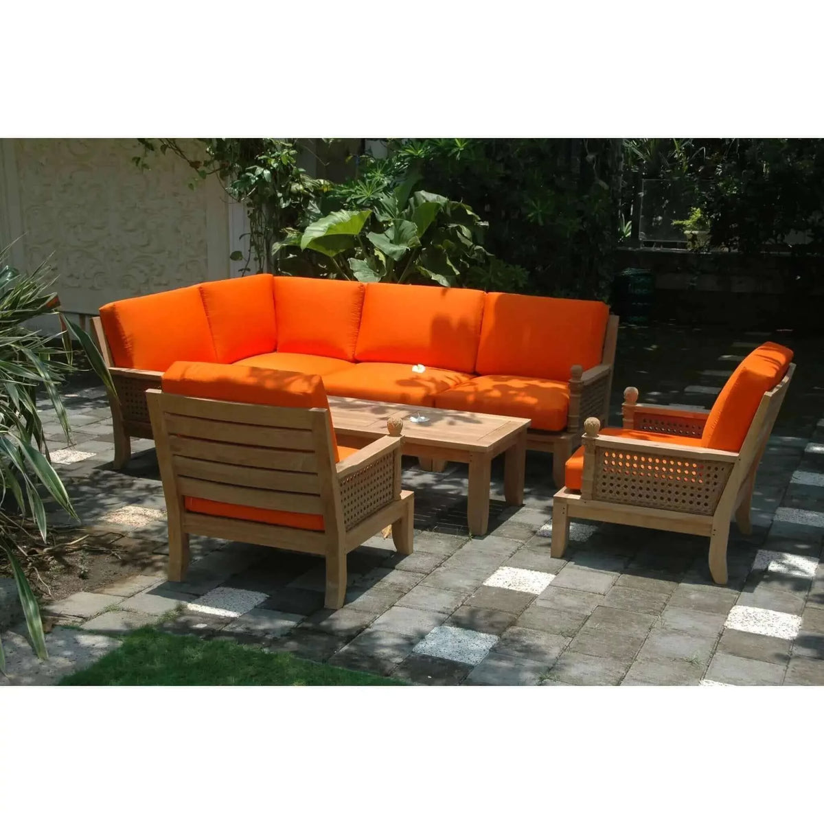 Anderson Teak Luxe 7-Pieces Modular Set