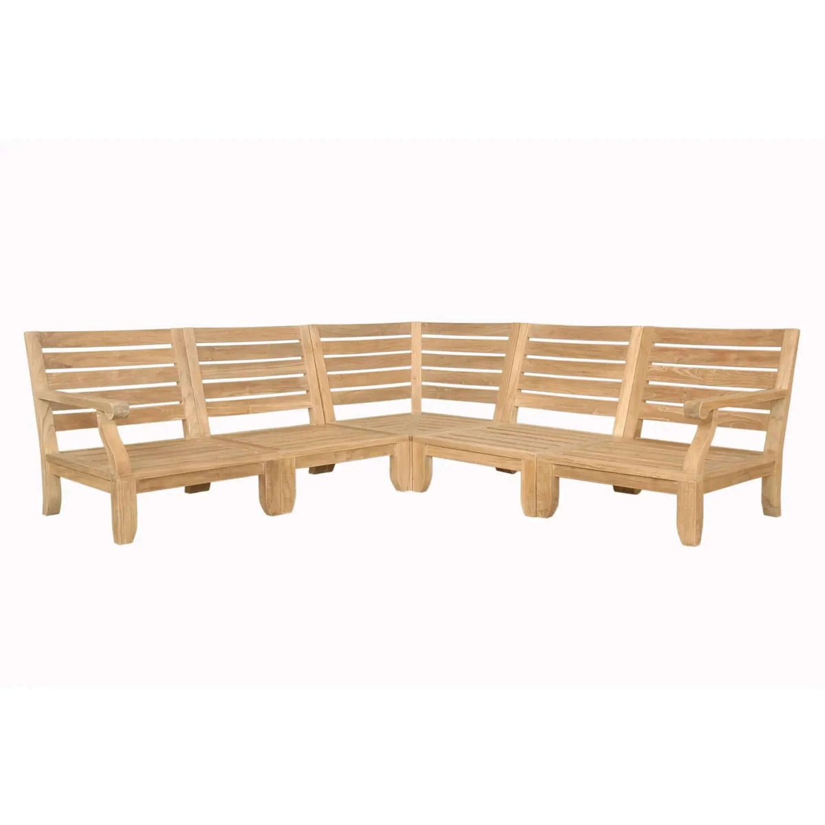 Anderson Teak Riviera Luxe 5-Pieces Modular Set