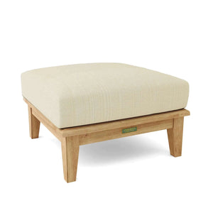 Anderson Teak Brianna Ottoman + Cushion