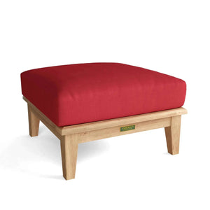 Anderson Teak Brianna Ottoman + Cushion