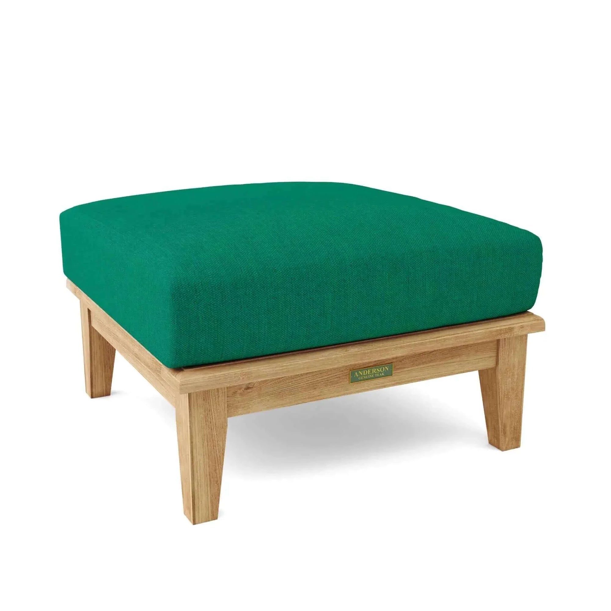 Anderson Teak Brianna Ottoman + Cushion