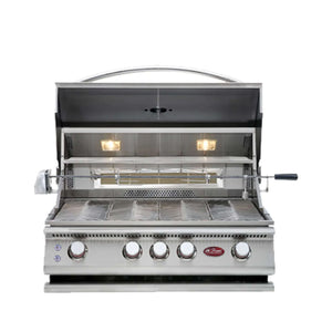 CalFlame Built-In Convection 4-Burner BBQ Grills