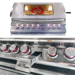 CalFlame Built-In Convection 5-Burner BBQ Grills