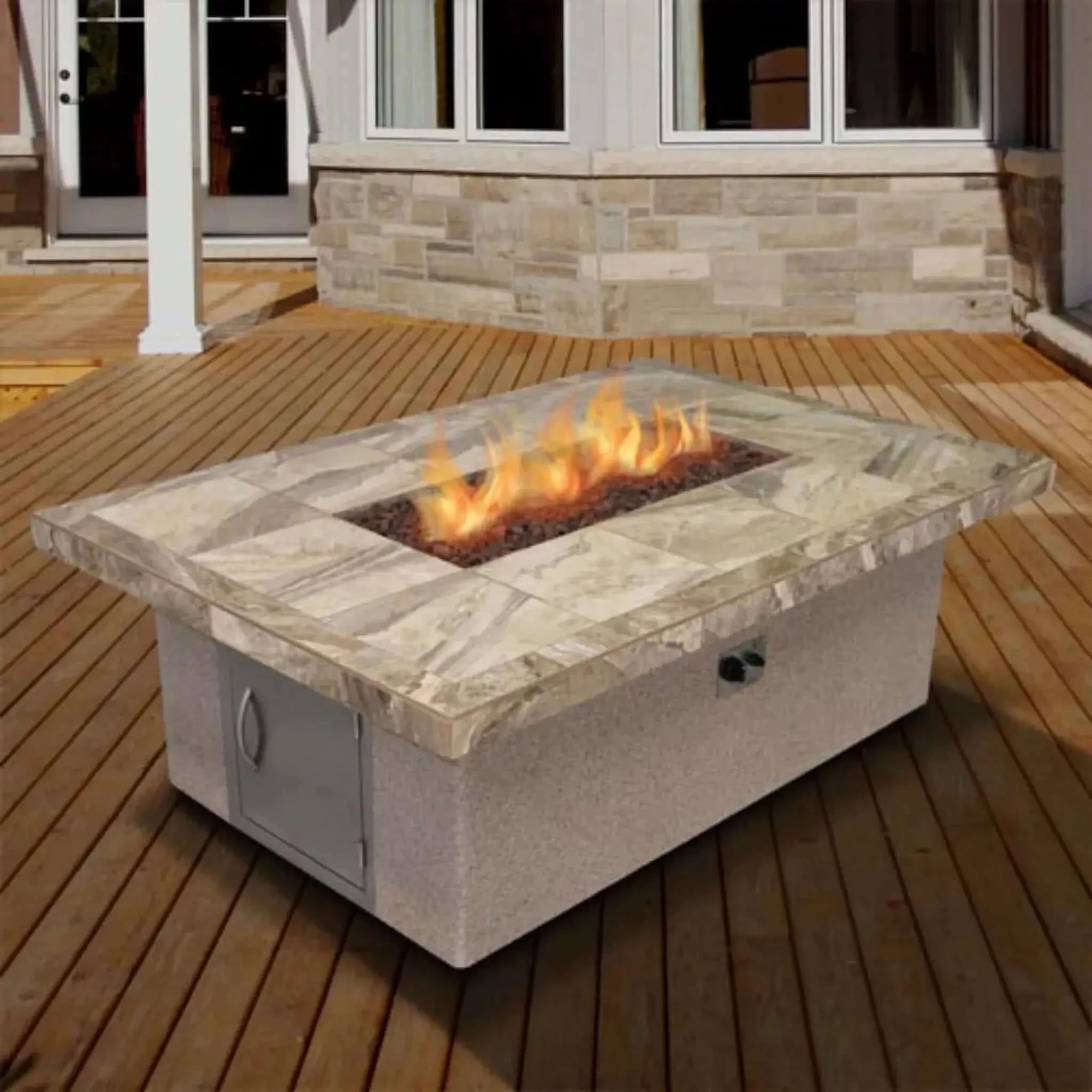 CalFlame Outdoor Fire pit 48" FPT-RT501M