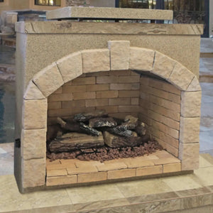 CalFlame 78" Outdoor Fireplace FRP-906-1