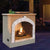 CalFlame 78" Outdoor Fireplace FRP-906-1