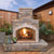 CalFlame 78" Outdoor Fireplace FRP-908-3