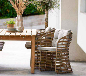 Cane-Line Basket Chair-Graphite, Cane-line Weave