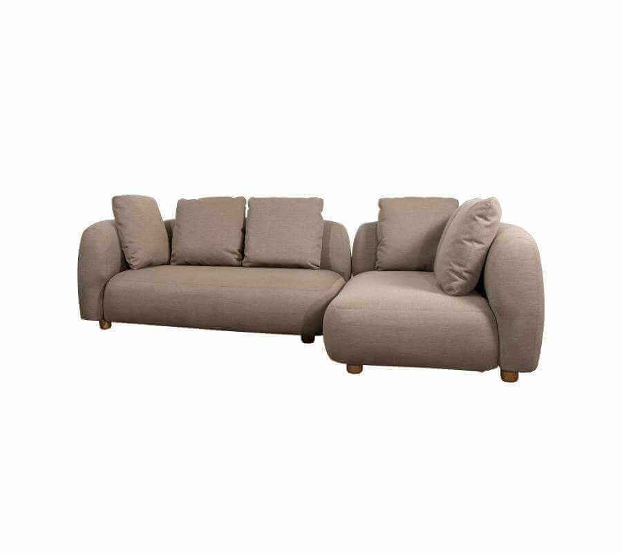 Cane-Line Capture Corner Sofa 2 X Right Module-Taupe Cane-line AirTouch