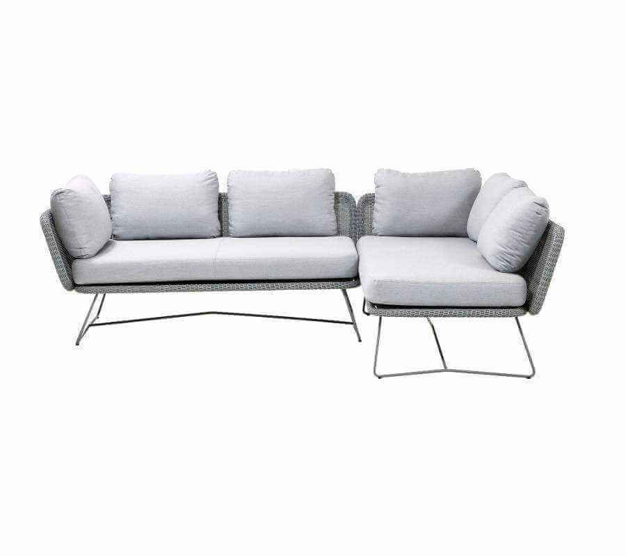 Cane-Line Horizon Lounge 2-Light grey