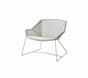 Cane-Line Breeze Lounge Chair-Black, Cane-line Weave