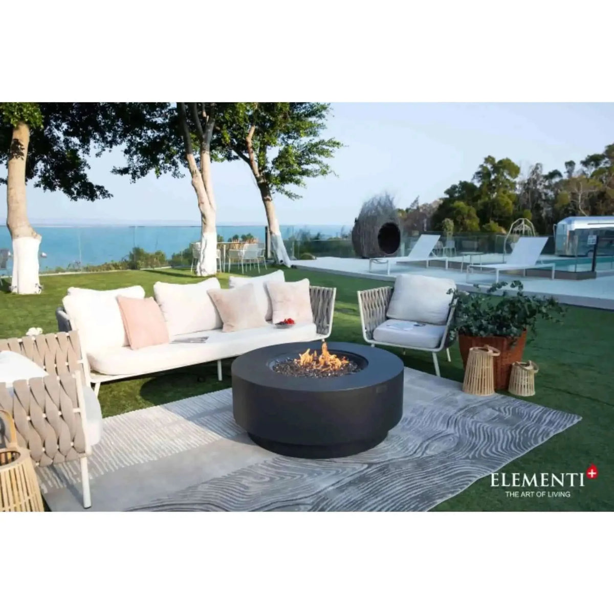 Elementi Plus Nimes Fire Table