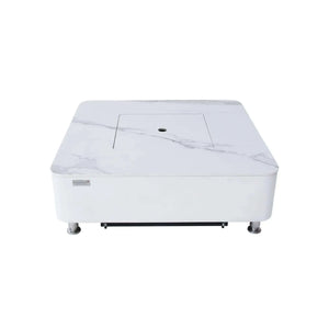 Elementi Plus Annecy Marble Porcelain Fire Table