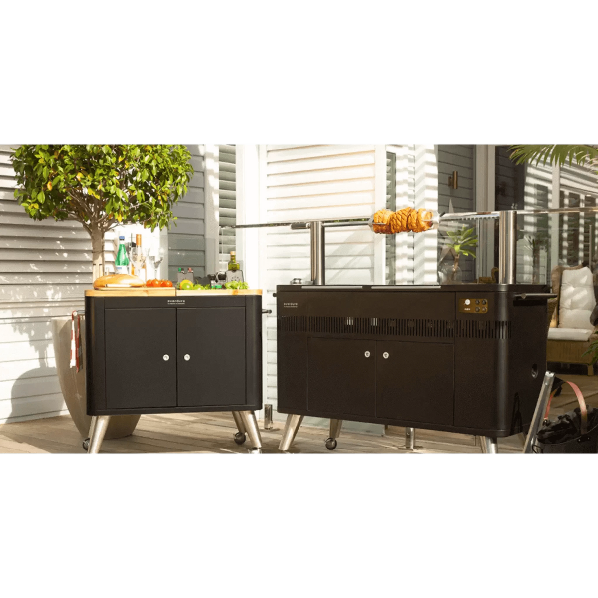 Everdure HUB II Electric Ignition Charcoal Outdoor Grill-