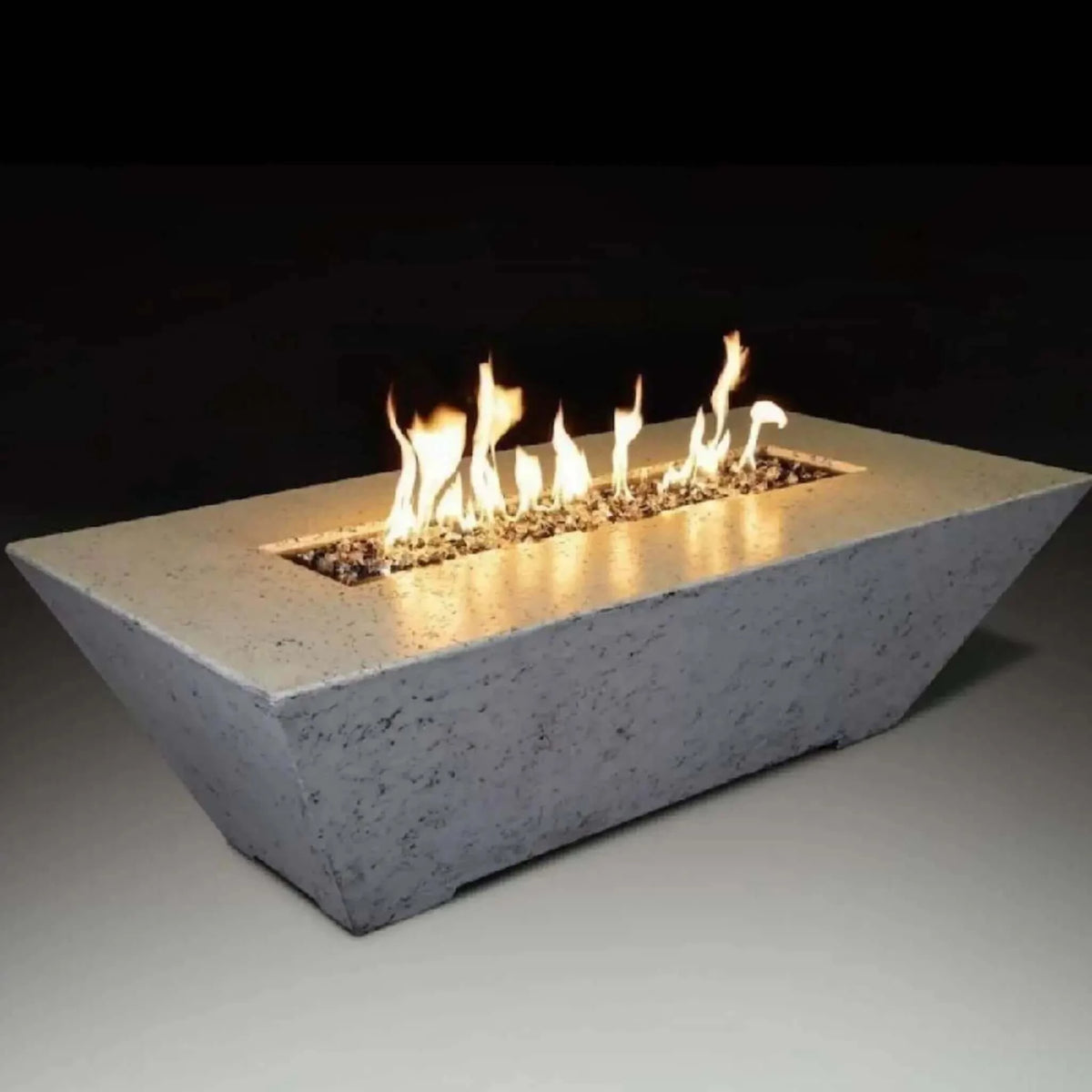 Grand Canyon 60" Olympus Rectangular Fire Table - 18"H-Liquid Propane