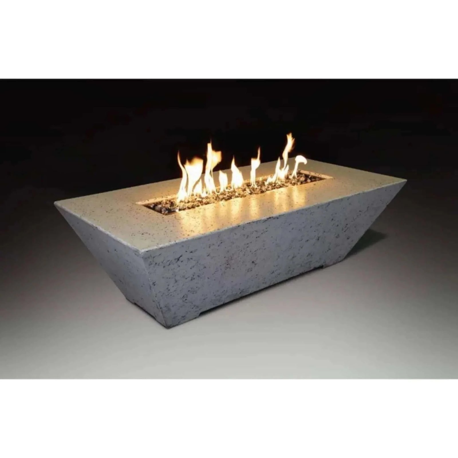 Grand Canyon 60" Olympus Rectangular Fire Table - 24"H-Liquid Propane