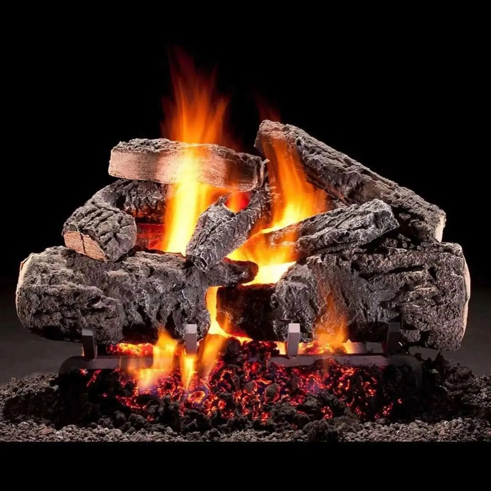 Hargrove Cross Timbers Single Side Vented Gas Log