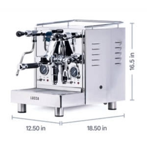 LUCCA M58 Espresso Machine with Flow Control-