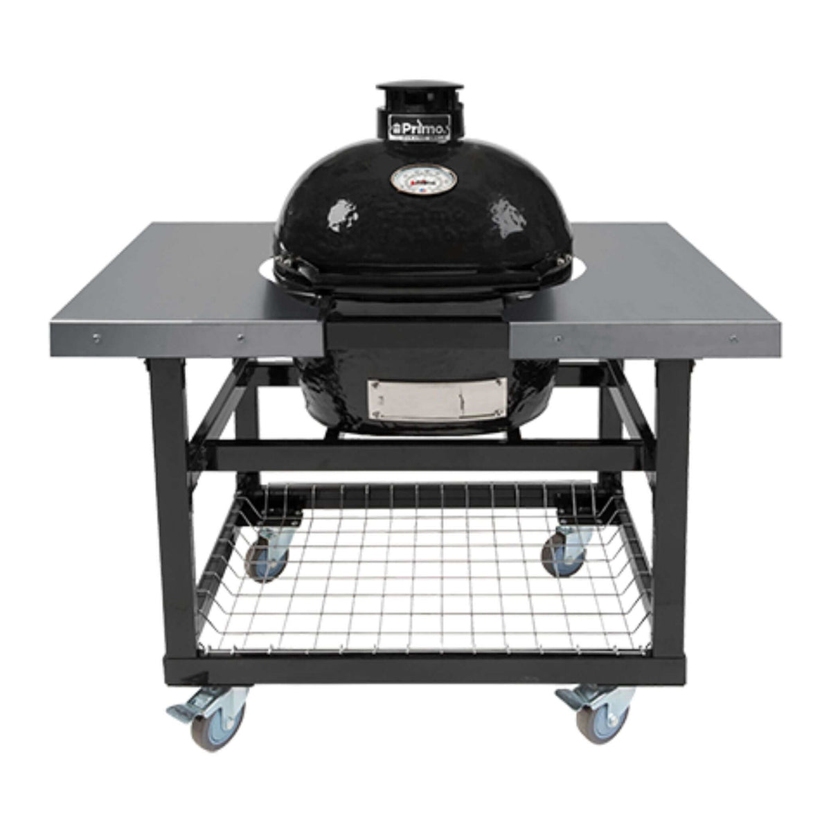 Primo Oval Junior 200 Charcoal All-In-One Kamado Grill - PGCJRC