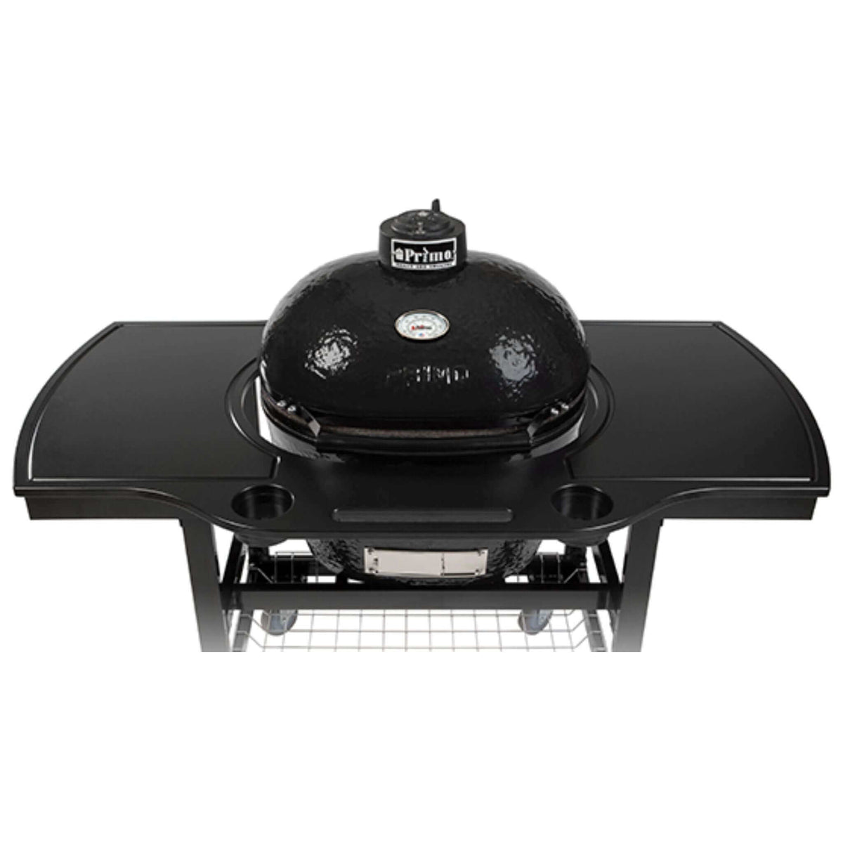 Primo Oval Large 300 Charcoal All-In-One Kamado Grill - PGCLGC