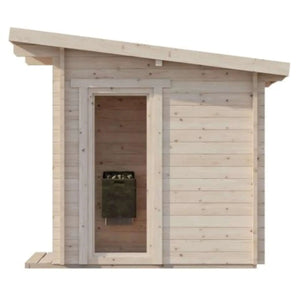 SaunaLife Model G4 Outdoor Home Sauna Kit-