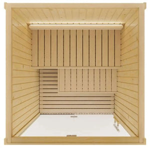 SaunaLife Model X2 Indoor Sauna DIY Kit w/LED Light System