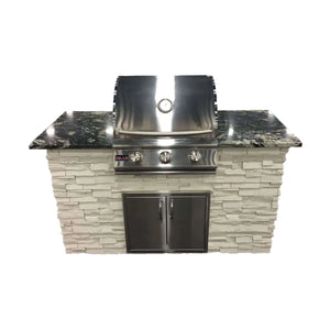 TRU Innovative 5ft PRO Grill Island