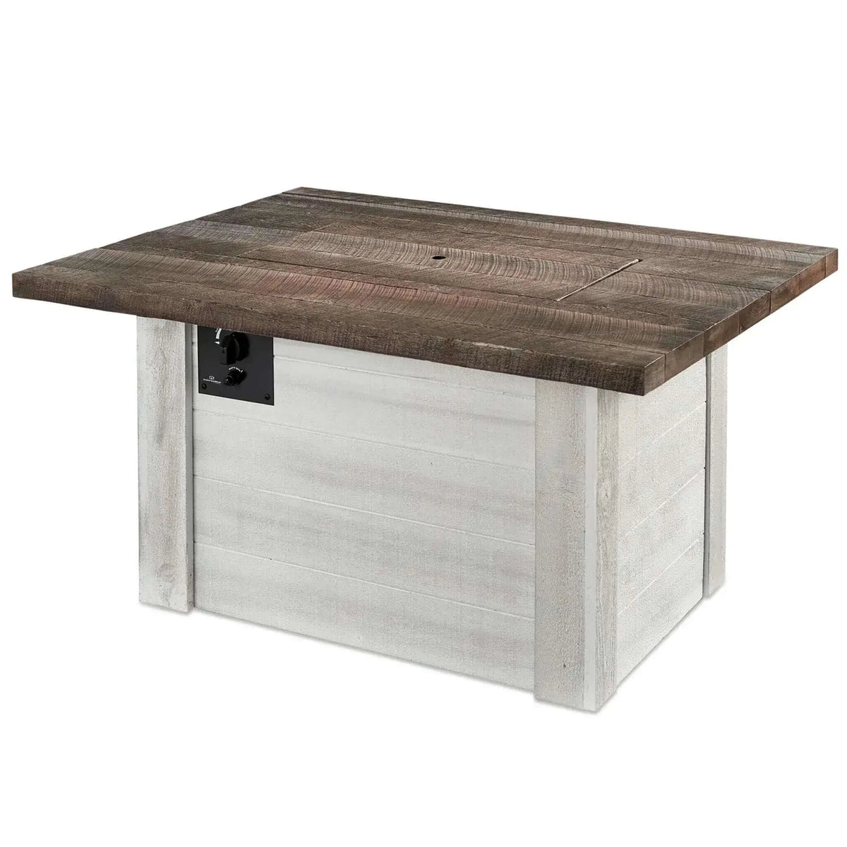 Outdoor GreatRoom Alcott Rectangular Gas Fire Pit Table-Liquid Propane