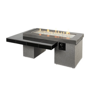Outdoor GreatRoom Uptown Linear Gas Fire Pit Table-