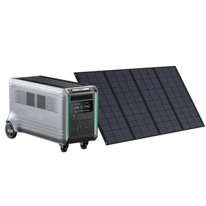 Zendure SuperBase V6400 + 200W Solar Panel