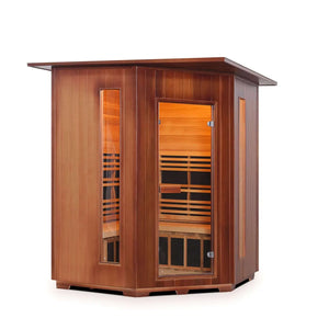 Enlighten Rustic 4C Infrared Sauna