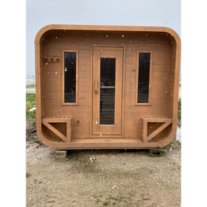 True North Quattro Square Outdoor Sauna