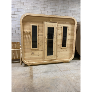 True North Quattro Square Outdoor Sauna